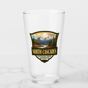 Nationalpark Nord Cascades - Illustration Glas