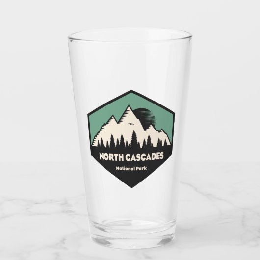 Nationalpark North Cascades Glas (Vorderseite)