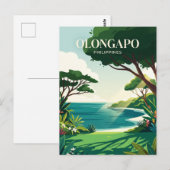 Nationalpark Olongapo Naval Base Perimeter Postkarte (Vorne/Hinten)