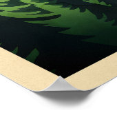 Nationalpark Oregon Krater V01 Poster (Ecke)