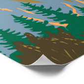 Nationalpark Österreich Gesause Vintag Poster (Ecke)