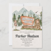 Nationalpark Outdoorwald Geburtstagsparty (Vorderseite)