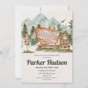 Nationalpark Outdoorwald Geburtstagsparty