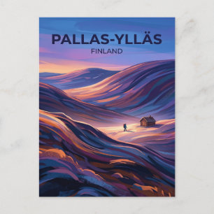 Nationalpark Pallas-Yllästunturi Finnland Postkarte