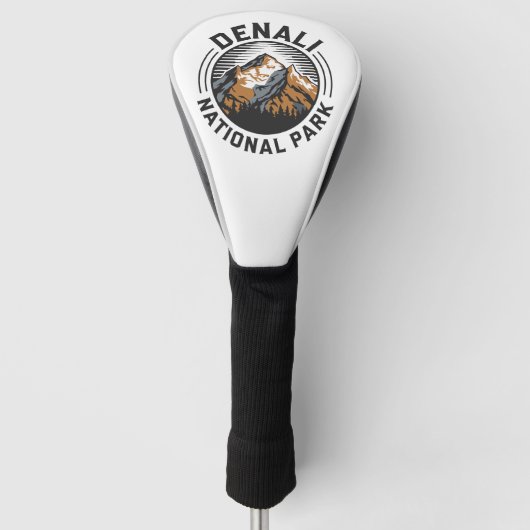 Nationalpark-Patch für Denali Golf Headcover (Vorderseite)