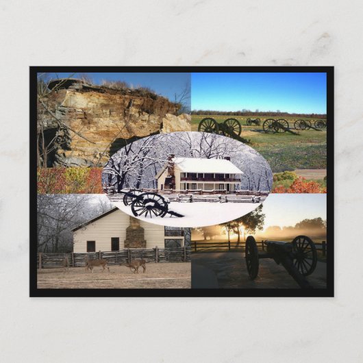 Nationalpark Pea Ridge Postkarte (Vorderseite)