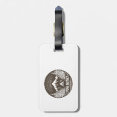 Nationalpark Peak District Gepäckanhänger (Rückseite vertikal)