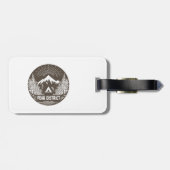 Nationalpark Peak District Gepäckanhänger (Rückseite horizontal)