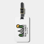 Nationalpark Peak District Gepäckanhänger (Vorderseite vertikal)