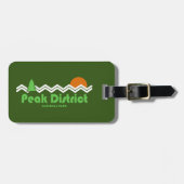 Nationalpark Peak District Gepäckanhänger (Vorderseite horizontal)