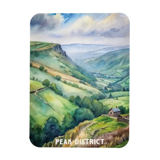 Nationalpark Peak District Magnet (Vertikal)