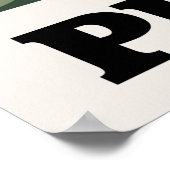 Nationalpark Peak District Poster (Ecke)