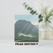 Nationalpark Peak District Postkarte (Stehend Vorderseite)