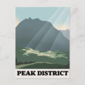 Nationalpark Peak District Postkarte (Vorderseite)