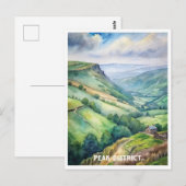 Nationalpark Peak District Postkarte (Vorne/Hinten)