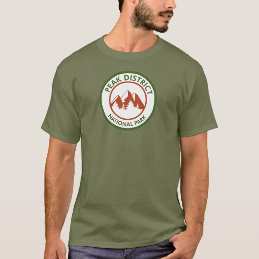 Nationalpark Peak District T-Shirt (Vorderseite)