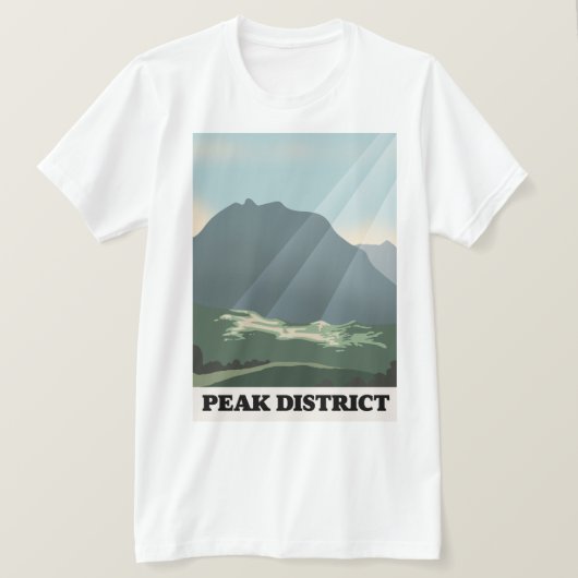 Nationalpark Peak District T-Shirt (Design vorne)