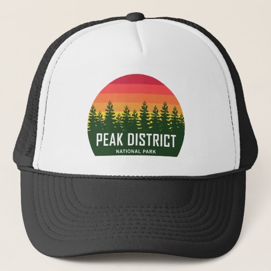 Nationalpark Peak District Truckerkappe (Vorderseite)