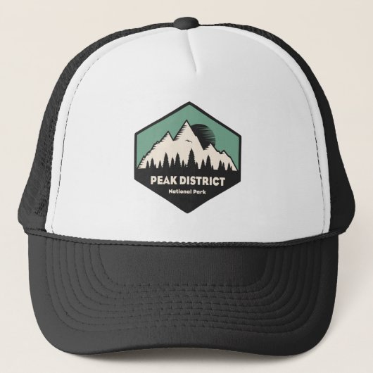 Nationalpark Peak District Truckerkappe (Vorderseite)