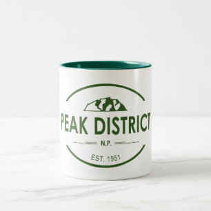 Nationalpark Peak District Zweifarbige Tasse