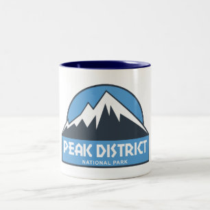 Nationalpark Peak District Zweifarbige Tasse