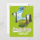 Nationalpark Peneda-gerês Portugal Karte (Vorne/Hinten)