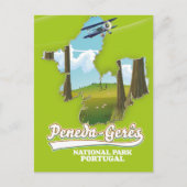 Nationalpark Peneda-gerês Portugal Karte (Vorderseite)
