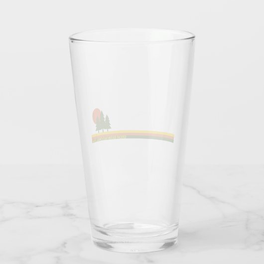 Nationalpark Pine Trees Glas (Rückseite)