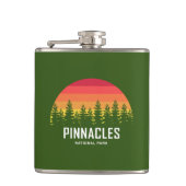 Nationalpark Pinnacles Flachmann (Vorderseite)