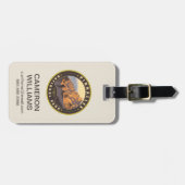 Nationalpark Pinnacles Gepäckanhänger (Vorderseite horizontal)