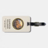 Nationalpark Pinnacles Gepäckanhänger (Rückseite horizontal)