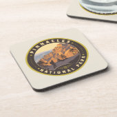 Nationalpark Pinnacles Getränkeuntersetzer (Linke Seite)