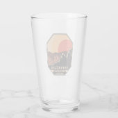 Nationalpark Pinnacles Glas (Rückseite)