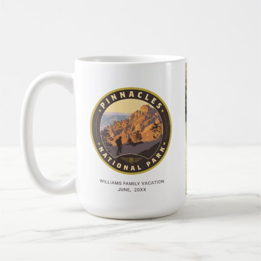 Nationalpark Pinnacles Kaffeetasse (Links)