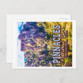NATIONALPARK PINNACLES - KALIFORNIEN - VEREINIGTE  POSTKARTE (Vorne/Hinten)