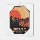 Nationalpark Pinnacles Keramikornament (Links)