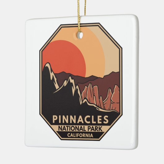 Nationalpark Pinnacles Keramikornament (Links)