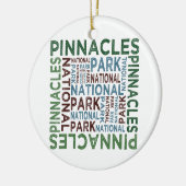 Nationalpark Pinnacles Keramikornament (Links)