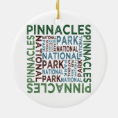 Nationalpark Pinnacles Keramikornament (Hinten)