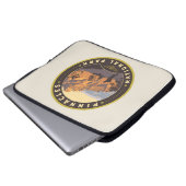 Nationalpark Pinnacles Laptopschutzhülle (Vorne Knopf)