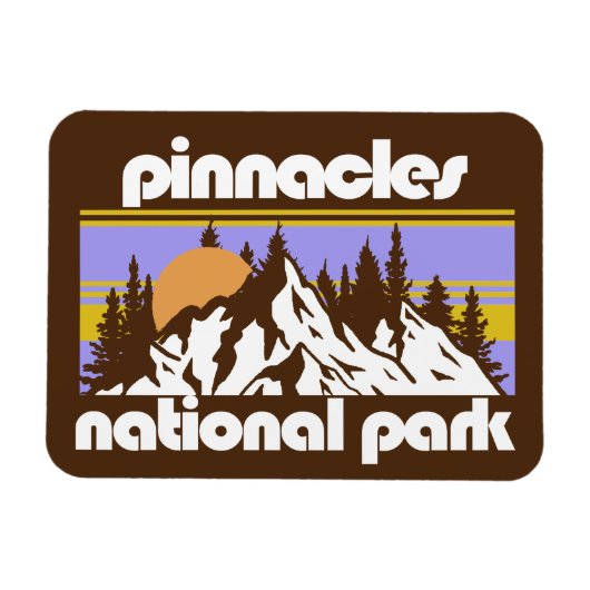 Nationalpark Pinnacles Magnet (Horizontal)