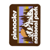 Nationalpark Pinnacles Magnet (Vertikal)