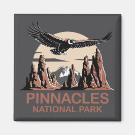 Nationalpark Pinnacles Magnet