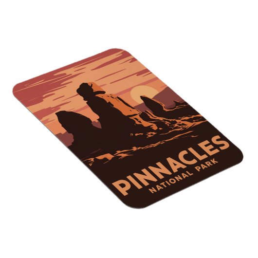 Nationalpark Pinnacles Magnet (Rechte Seite)