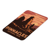 Nationalpark Pinnacles Magnet (Linke Seite)