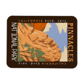 Nationalpark Pinnacles Magnet (Horizontal)