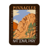 Nationalpark Pinnacles Magnet (Vertikal)
