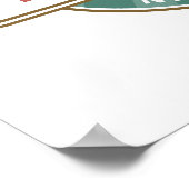 Nationalpark Pinnacles Poster (Ecke)