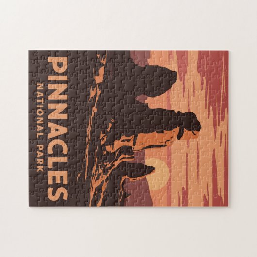Nationalpark Pinnacles Puzzle (Horizontal)