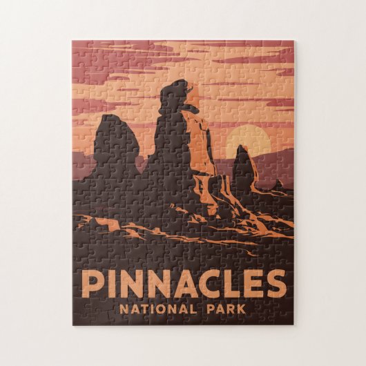 Nationalpark Pinnacles Puzzle (Vertikal)